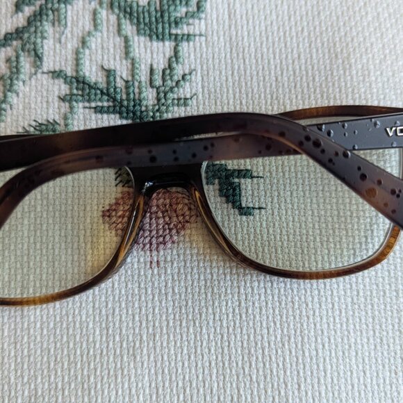 Vogue Eyeglasses FRAMES VO2998 W656 Brown Tortoise Cat Eye Full Rim 52-16-140 - Picture 9 of 9